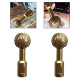 Maxbell Sphere Rotary Burr Power Carving Tool for Angle Grinder Wood Carving 10mm Interface