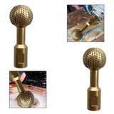 Maxbell Sphere Rotary Burr Power Carving Tool for Angle Grinder Wood Carving 10mm Interface