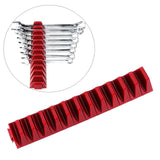 Maxbell Modular Wrench Organizer Efficient 12 Tools Space Saving Tool Drawer Storage Red