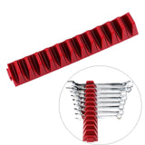 Maxbell Modular Wrench Organizer Efficient 12 Tools Space Saving Tool Drawer Storage Red