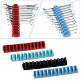 Maxbell Modular Wrench Organizer Efficient 12 Tools Space Saving Tool Drawer Storage Red