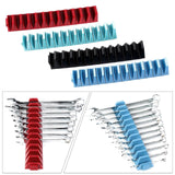 Maxbell Modular Wrench Organizer Efficient 12 Tools Space Saving Tool Drawer Storage Red