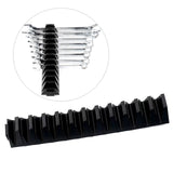 Maxbell Modular Wrench Organizer Efficient 12 Tools Space Saving Tool Drawer Storage Black