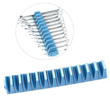 Maxbell Modular Wrench Organizer Efficient 12 Tools Space Saving Tool Drawer Storage Blue