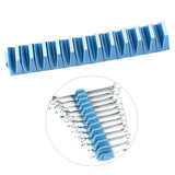Maxbell Modular Wrench Organizer Efficient 12 Tools Space Saving Tool Drawer Storage Blue