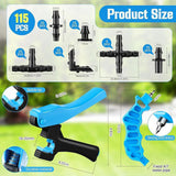 Maxbell Drip Irrigation Tubing Cutter Hole Punch for 16 20 25 mm PE Pipe Accessories