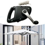 Maxbell Patio Umbrella Crank Handle Heavy Duty Spare Parts for Courtyard Picnic Deck