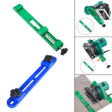 Maxbell Cutting Machine Base Guide Circular Saw Milling Carpentry Wood Cutting Guide Green