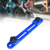 Maxbell Cutting Machine Base Guide Circular Saw Milling Carpentry Wood Cutting Guide Blue