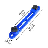 Maxbell Cutting Machine Base Guide Circular Saw Milling Carpentry Wood Cutting Guide Blue