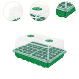 Maxbell Seedling Starting Tray 48 Holes Growing Tray for Wheatgrass Indoor Gardening Green