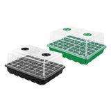 Maxbell Seedling Starting Tray 48 Holes Growing Tray for Wheatgrass Indoor Gardening Green