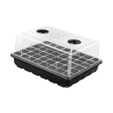Maxbell Seedling Starting Tray 48 Holes Growing Tray for Wheatgrass Indoor Gardening Black