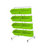 Maxbell Vertical Garden Planter Practical Raised Planter Box for Balcony Home Corner White
