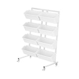 Maxbell Vertical Garden Planter Practical Raised Planter Box for Balcony Home Corner White