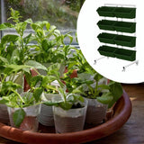 Maxbell Vertical Garden Planter Practical Raised Planter Box for Balcony Home Corner Deep Green