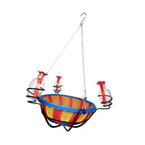 Maxbell Outdoor Hummingbird Feeder Easy Installation Gardening Hanging Flower Basket