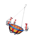 Maxbell Outdoor Hummingbird Feeder Easy Installation Gardening Hanging Flower Basket