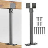 Maxbell Pergola Roof Riser Roof Bracket Kit Rotate Horizontally Includes Screw Black 1 Piece