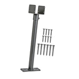 Maxbell Pergola Roof Riser Roof Bracket Kit Rotate Horizontally Includes Screw Black 1 Piece