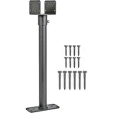 Maxbell Pergola Roof Riser Roof Bracket Kit Rotate Horizontally Includes Screw Black 2 Piece