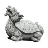 Maxbell Dragon Turtle Tea Pet Ornaments Dragon Turtle Figurines for Teahouse Bedroom S