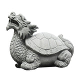 Maxbell Dragon Turtle Tea Pet Ornaments Dragon Turtle Figurines for Teahouse Bedroom S