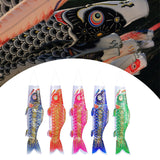 Maxbell 5Pcs Japanese Carp Flags Yard Celebration Decoration Koinobori Hanging Decor