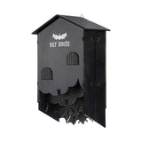 Maxbell Wooden Bats House Decoration Tree Hanging for Backyard Land and Roost Summer