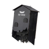 Maxbell Wooden Bats House Decoration Tree Hanging for Backyard Land and Roost Summer