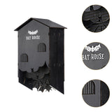 Maxbell Wooden Bats House Decoration Tree Hanging for Backyard Land and Roost Summer
