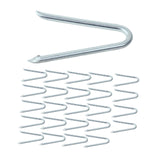 Maxbell Wire Fencing Staples Reliable Heavy Duty for Gardening Home Improvement Lawn 25 Pieces