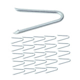 Maxbell Wire Fencing Staples Reliable Heavy Duty for Gardening Home Improvement Lawn 25 Pieces