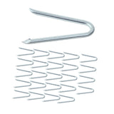 Maxbell Wire Fencing Staples Reliable Heavy Duty for Gardening Home Improvement Lawn 25 Pieces