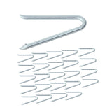 Maxbell Wire Fencing Staples Reliable Heavy Duty for Gardening Home Improvement Lawn 25 Pieces