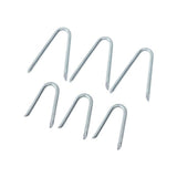 Maxbell Wire Fencing Staples Reliable Heavy Duty for Gardening Home Improvement Lawn 25 Pieces