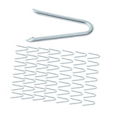 Maxbell Wire Fencing Staples Reliable Heavy Duty for Gardening Home Improvement Lawn 50 Pieces