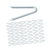 Maxbell Wire Fencing Staples Reliable Heavy Duty for Gardening Home Improvement Lawn 50 Pieces
