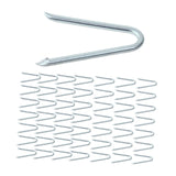 Maxbell Wire Fencing Staples Reliable Heavy Duty for Gardening Home Improvement Lawn 50 Pieces