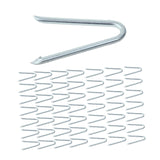 Maxbell Wire Fencing Staples Reliable Heavy Duty for Gardening Home Improvement Lawn 50 Pieces
