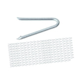 Maxbell Wire Fencing Staples Reliable Heavy Duty for Gardening Home Improvement Lawn 200 Pieces