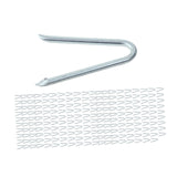Maxbell Wire Fencing Staples Reliable Heavy Duty for Gardening Home Improvement Lawn 200 Pieces