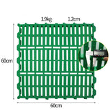 Maxbell Cage Resting Mat Sheep Flooring Panels Floor Mat Rabbit Cage Mat for Rabbits Gap 1.2 cm