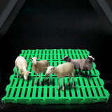 Maxbell Cage Resting Mat Sheep Flooring Panels Floor Mat Rabbit Cage Mat for Rabbits Gap 1.2 cm