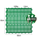 Maxbell Cage Resting Mat Sheep Flooring Panels Floor Mat Rabbit Cage Mat for Rabbits Gap 1.5 cm