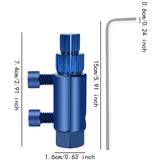 Maxbell Damaged Screw Extractor Set Portable Accessories for Professional Men Repair Blue