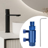 Maxbell Damaged Screw Extractor Set Portable Accessories for Professional Men Repair Blue