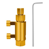 Maxbell Damaged Screw Extractor Set Portable Accessories for Professional Men Repair Gold