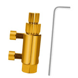 Maxbell Damaged Screw Extractor Set Portable Accessories for Professional Men Repair Gold