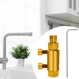 Maxbell Damaged Screw Extractor Set Portable Accessories for Professional Men Repair Gold